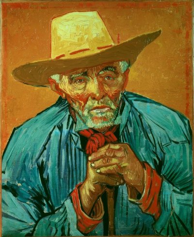 Portrait of the Farmer Patience Escalier by Vincent van Gogh